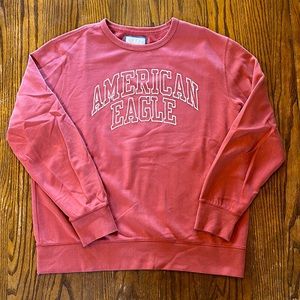 American Eagle Men’s crew neck size XL, red
